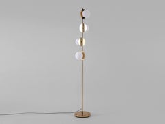 Houseof Brass Opal Disk Floor Lamp