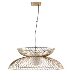 Houseof Brass Cage Ceiling Light with Metal