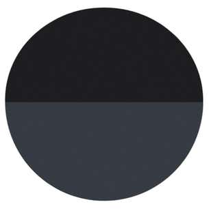 Houseof Charcoal Grey Diffuser Wall Light in Metal with LED Bulb For ...