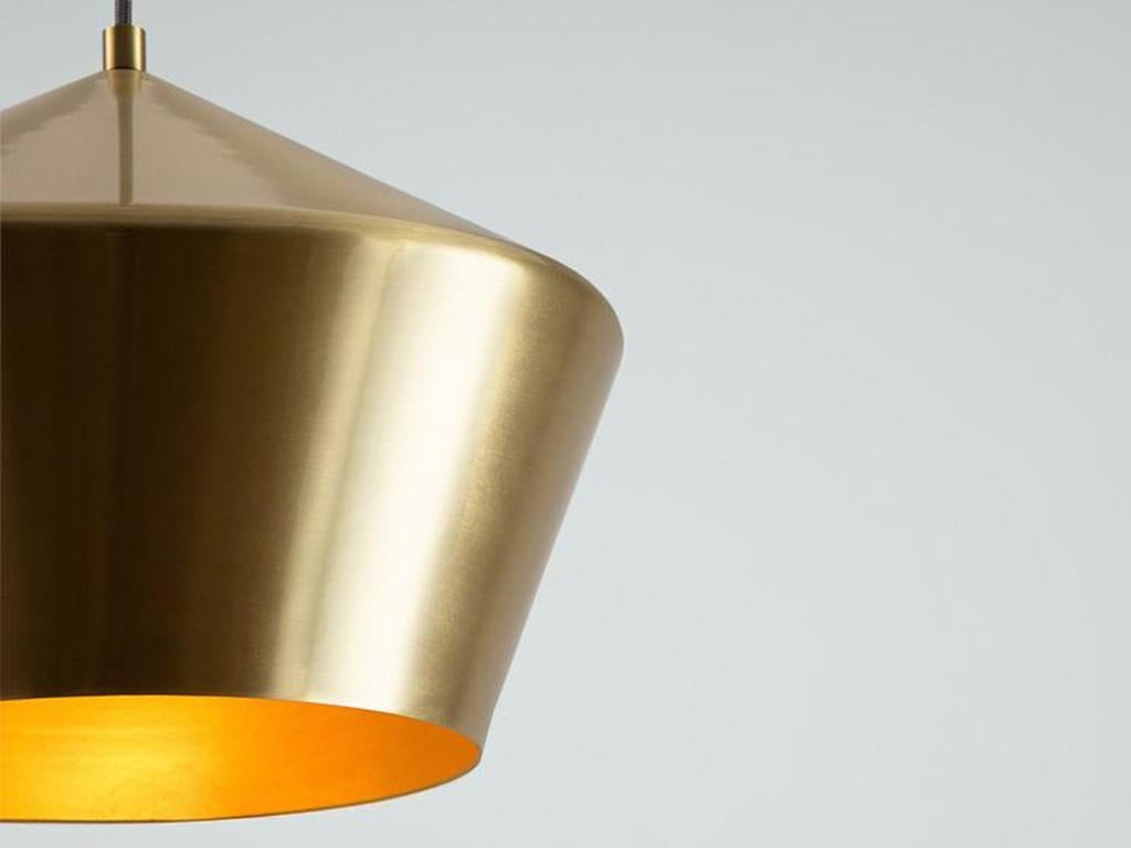 Scandinave moderne Houseof Metal Diner Suspension Light en laiton