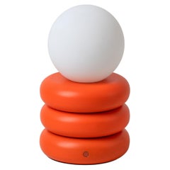 Houseof Peel orangefarbene Kabellose Tischlampe