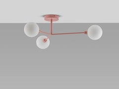 Houseof Pink 3 light flush ceiling light