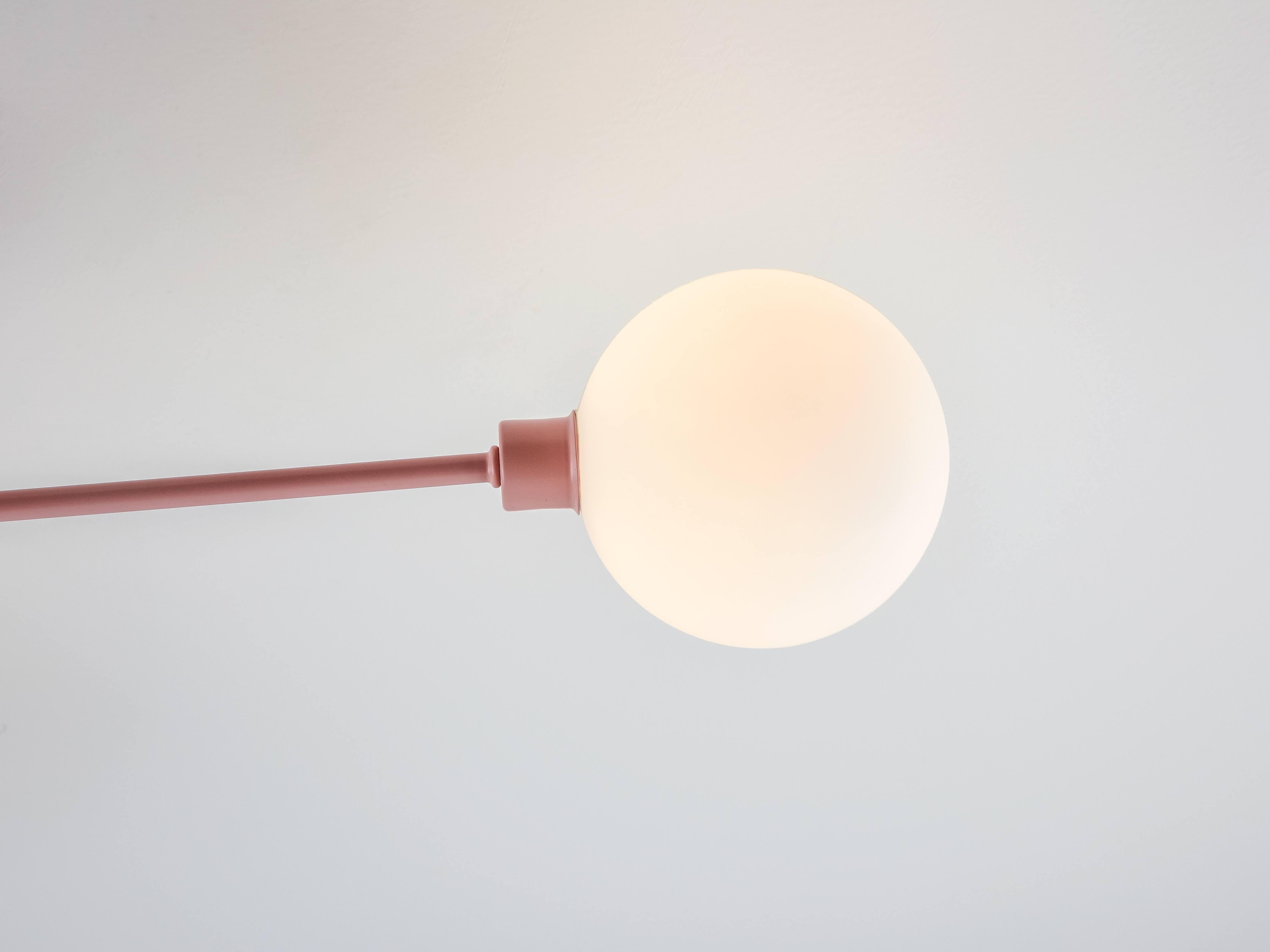 XXI secolo e contemporaneo Houseof Pink 3 luci a filo soffitto in vendita