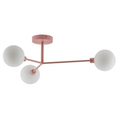 Houseof Pink 3 light flush ceiling light