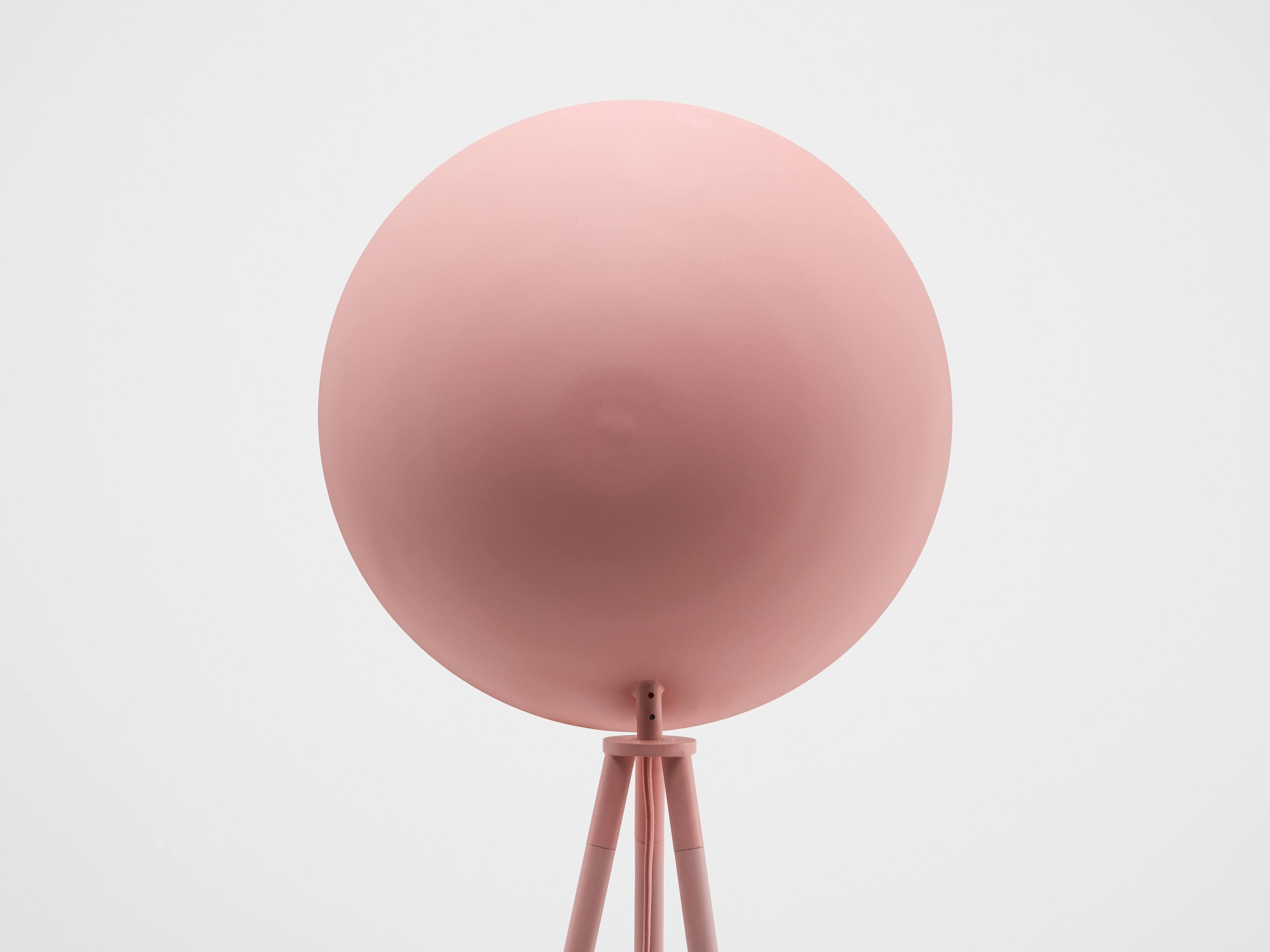 Scandinavian Modern Houseof Pink Diffuser Floor Lamp For Sale