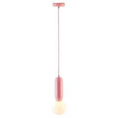 Houseof Pink Pendant Ceiling Light with Opal Glass Shade
