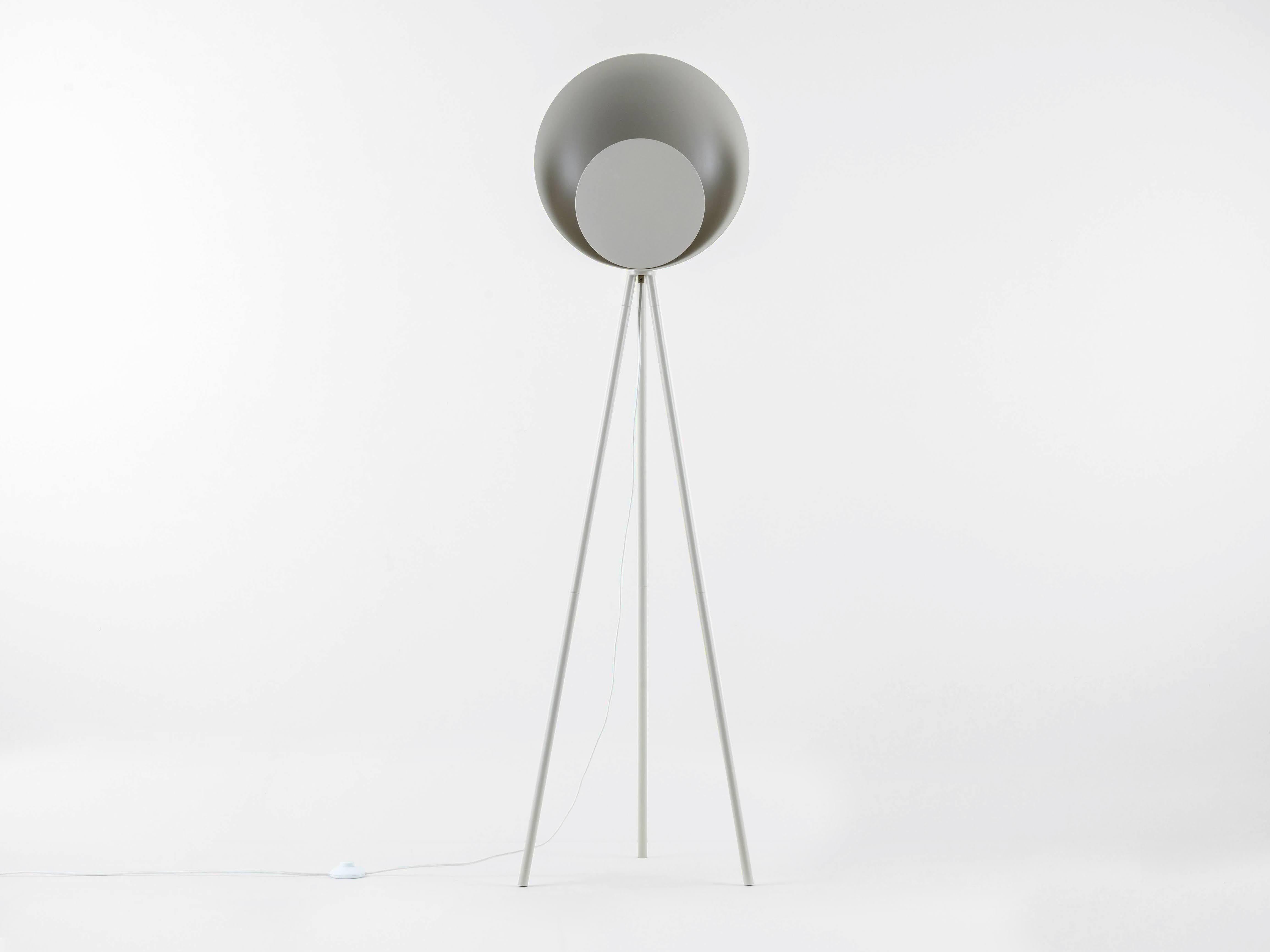 A houseof icon, this statement lamp has become a favourite, combining soft ambient lighting and pop-art shapes. Sitting on a tripod base, the oversized dome shade diffuses the light to create the perfect glow. Sand is the houseof staple that
