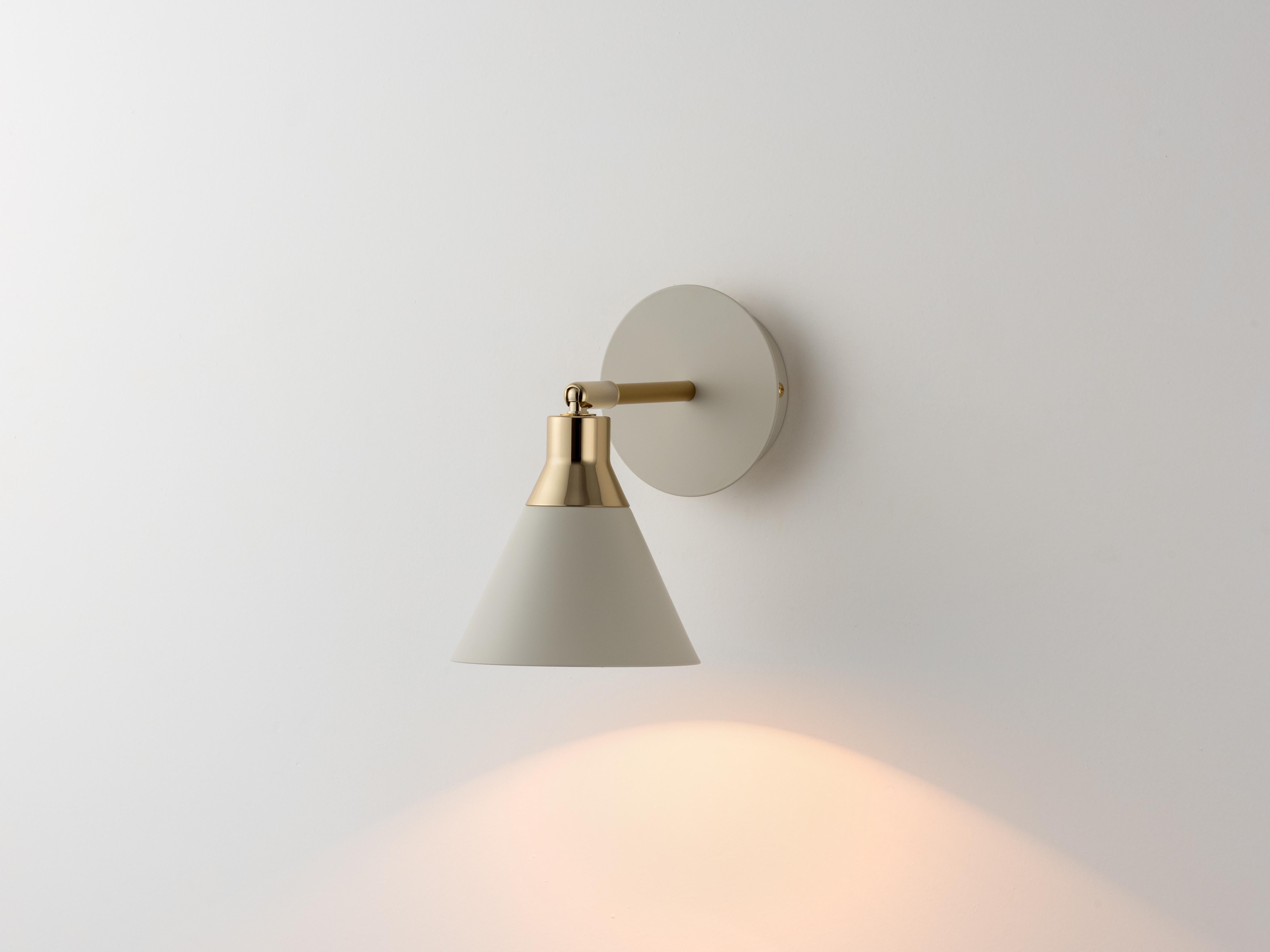 Metal Houseof Sand cone wall light For Sale