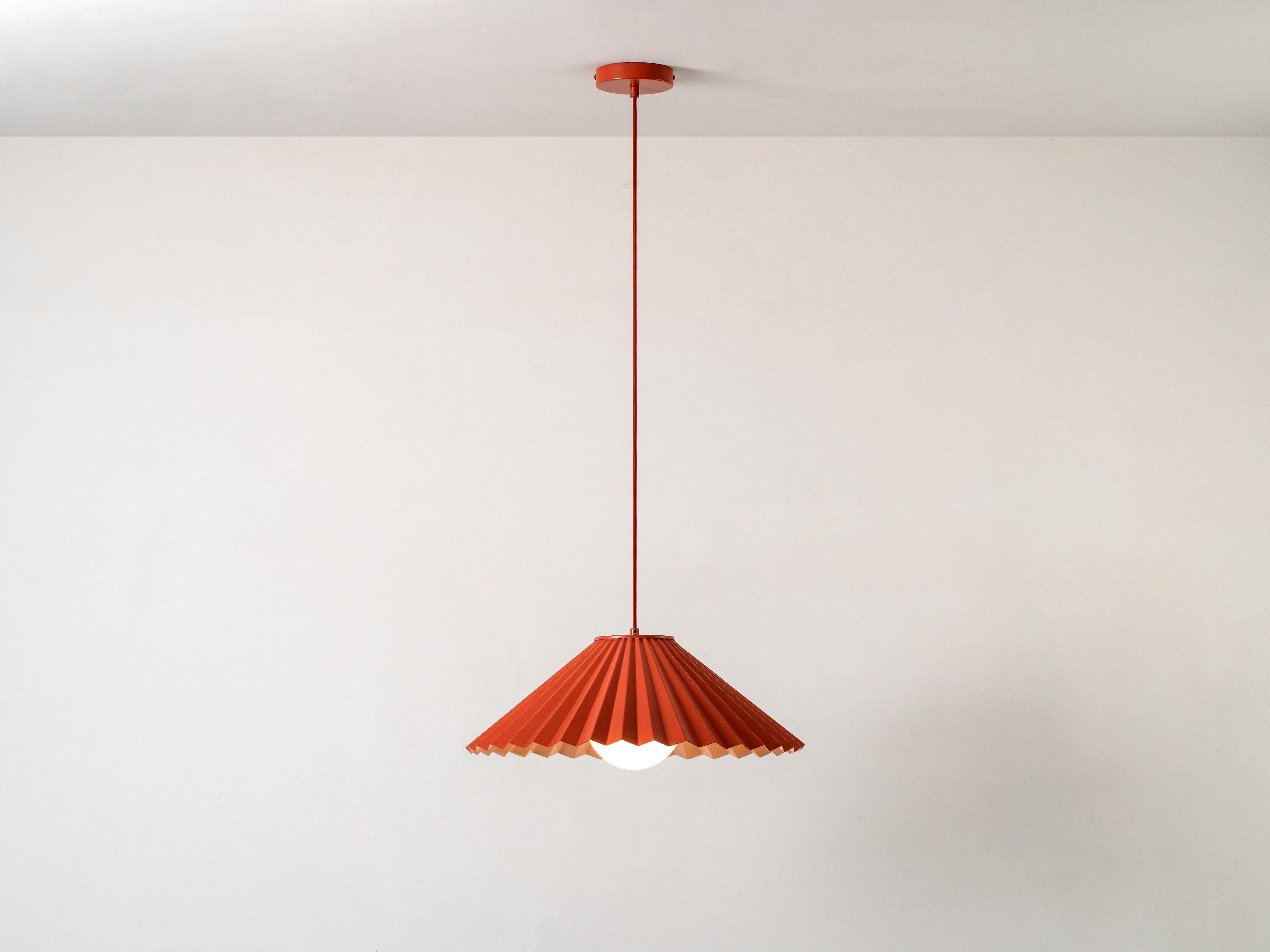Mid-Century Modern Houseof The Pleat plafonnier suspendu en vente
