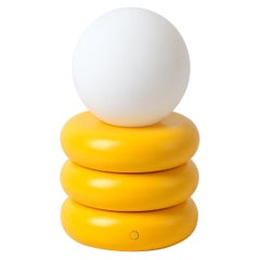 Houseof Yolk lampada da tavolo senza fili gialla