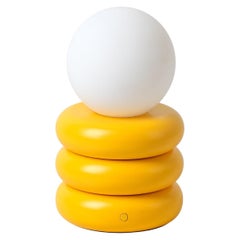 Houseof Yolk lampada da tavolo senza fili gialla