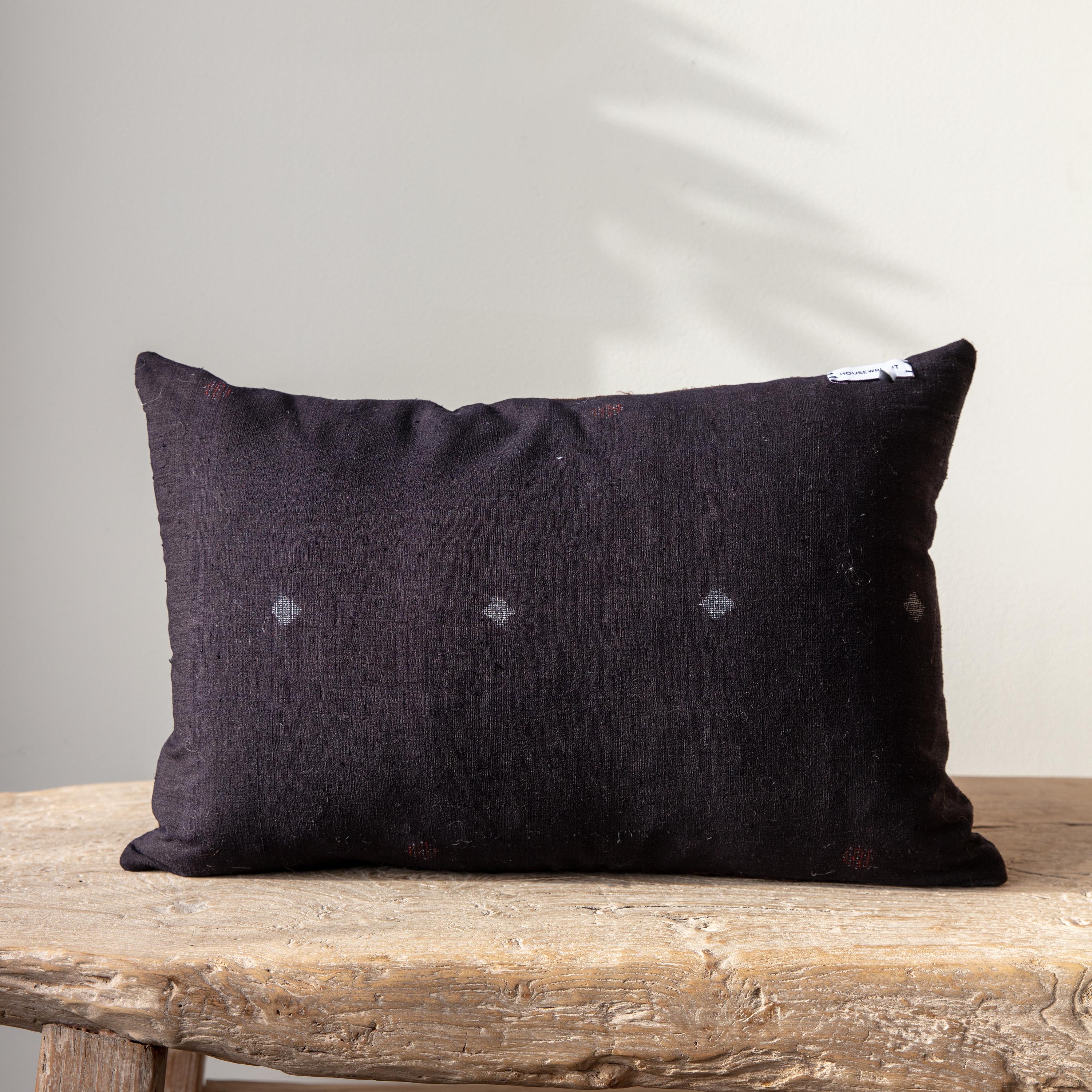 100% down fill, zipper closures.

Dry-clean only.

Handmade in Seattle, WA.

Each one-of-a-kind pillow is handcrafted in the Pacific Northwest with unexpected details from hardware to seams and selvage.