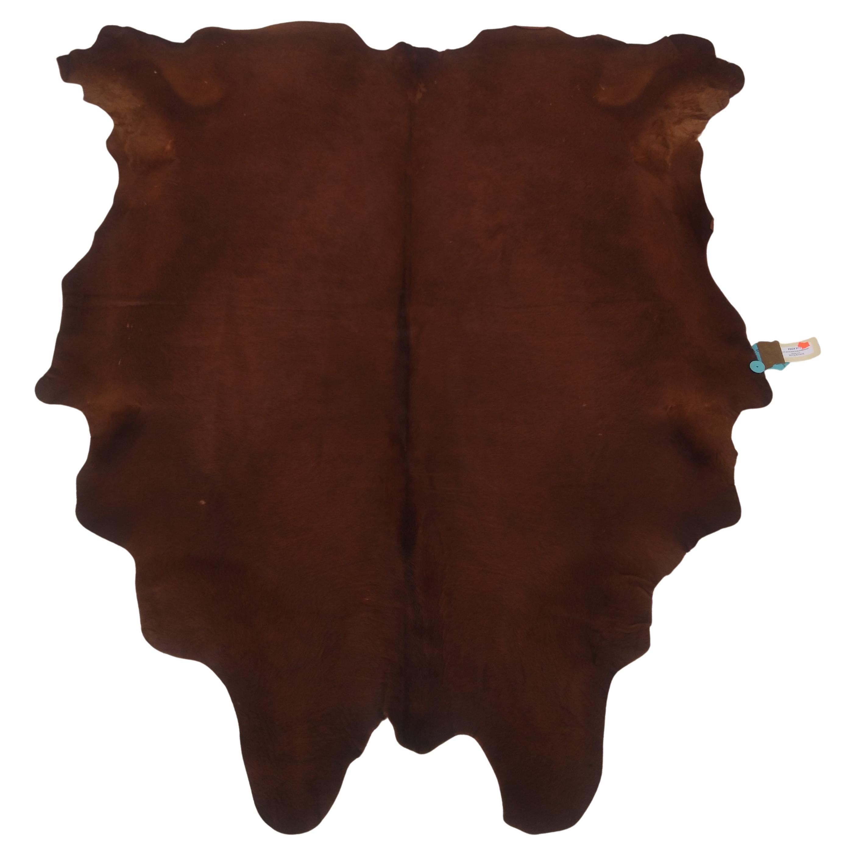 Peau de vache de Houston Livestock and Rodeo Beautiful Brown en vente
