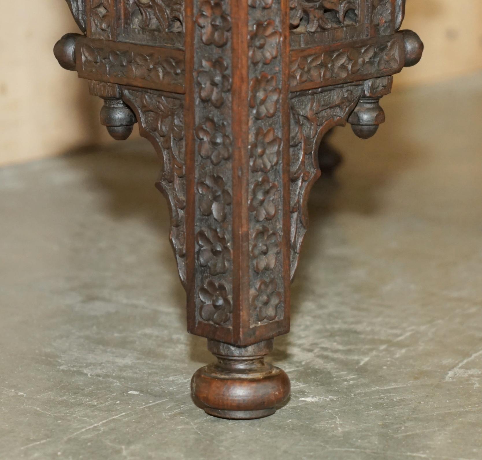 Hover to zoom Have one to sell? Sell it yourself FINE LARGE ANTIQUE HAND CARVE For Sale 6