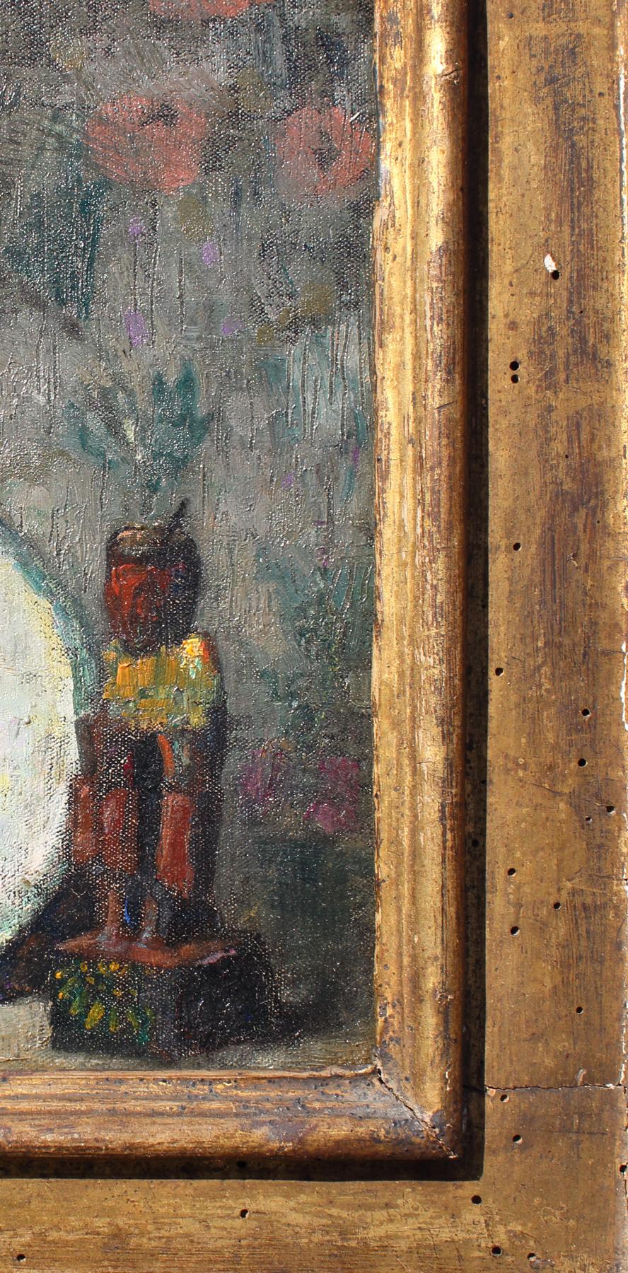 Spirituale, orientale, Piccolo Dio, dipinto da Hovsep Pushman. in vendita 2