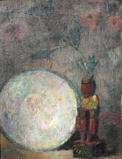 Spirituell, orientalisch, Kleiner Gott, Gemälde von Hovsep Pushman.