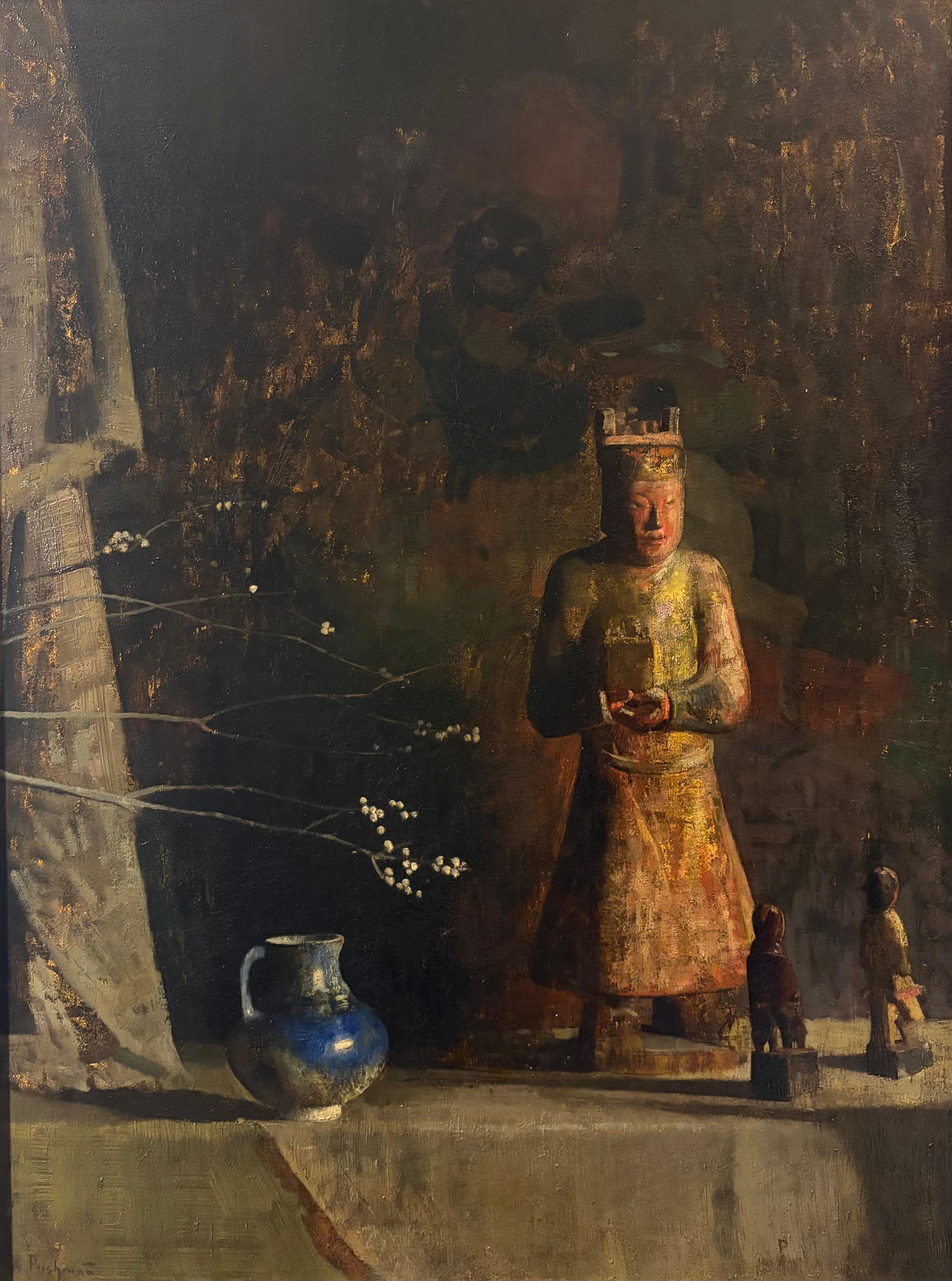 Stillleben mit Buddhafiguren, Hovsep Pushman.