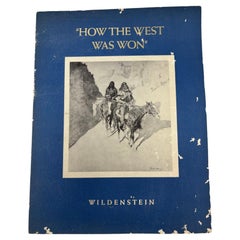 Come è stato conquistato il West: mostra itinerante dell'America Occidentale in brossura 1968
