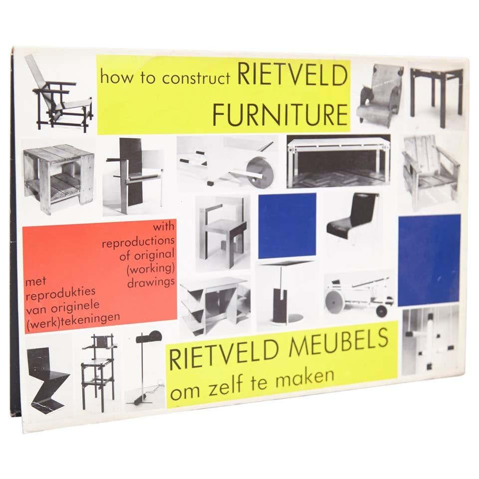 How to Construct Rietveld Furniture Book For Sale 3