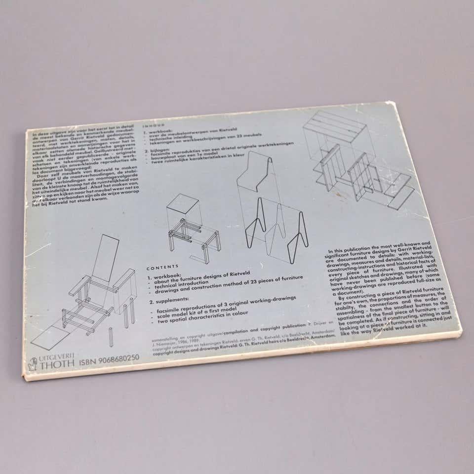 How to Construct Rietveld Furniture Book For Sale 2