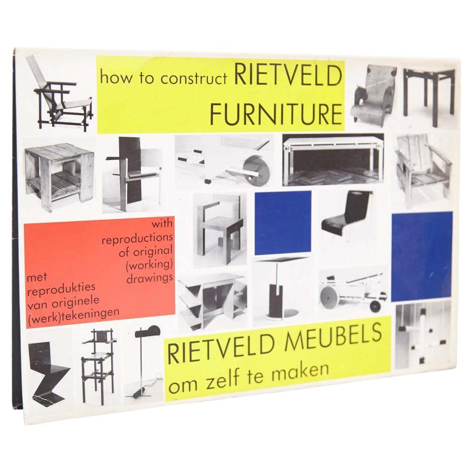 Livre sur la construction de meubles Rietveld