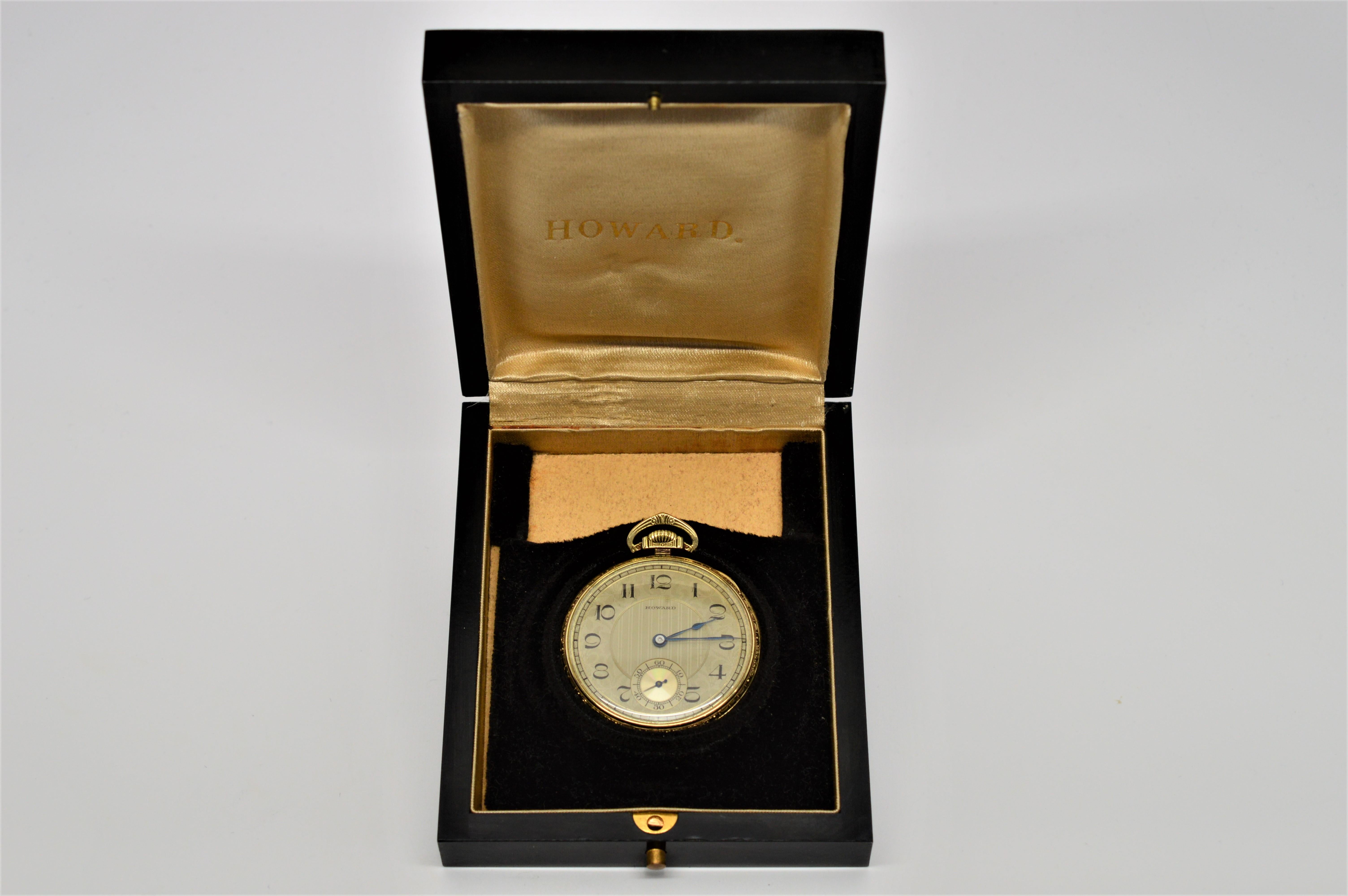 howard pocket watch 17 jewels