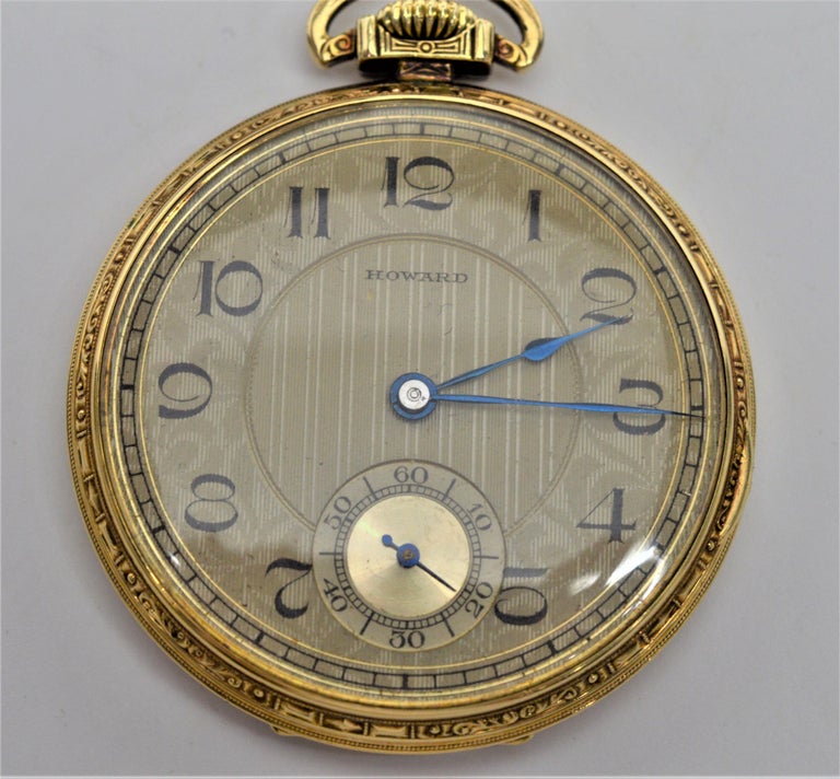 Howard 17 Jewel Pocket Watch in Original Box at 1stDibs howard pocket