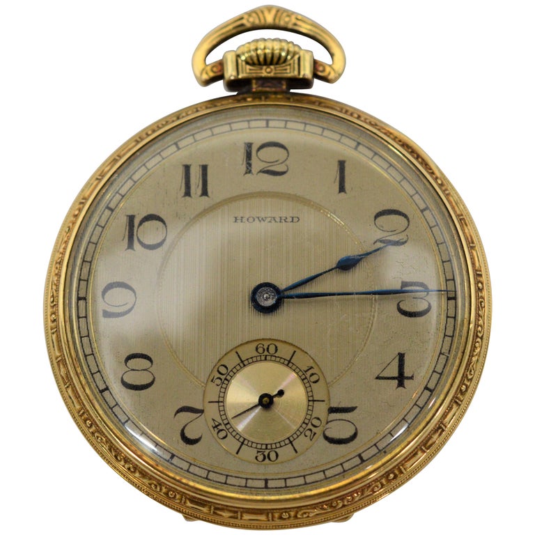 Howard 17 Jewel Pocket Watch in Original Box at 1stDibs howard pocket