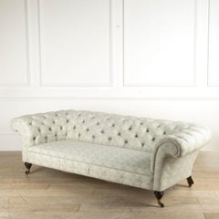 Howard and Sons 19th Century Chesterfield Sofa