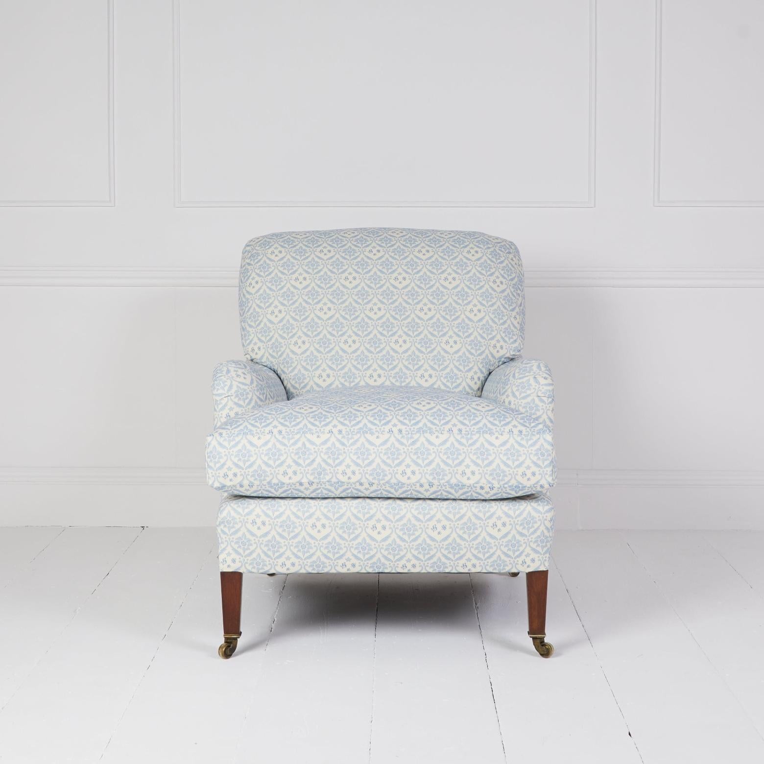 Howard and Sons antiker Bridgewater Modellstuhl im Zustand „Gut“ im Angebot in Stroud, GB