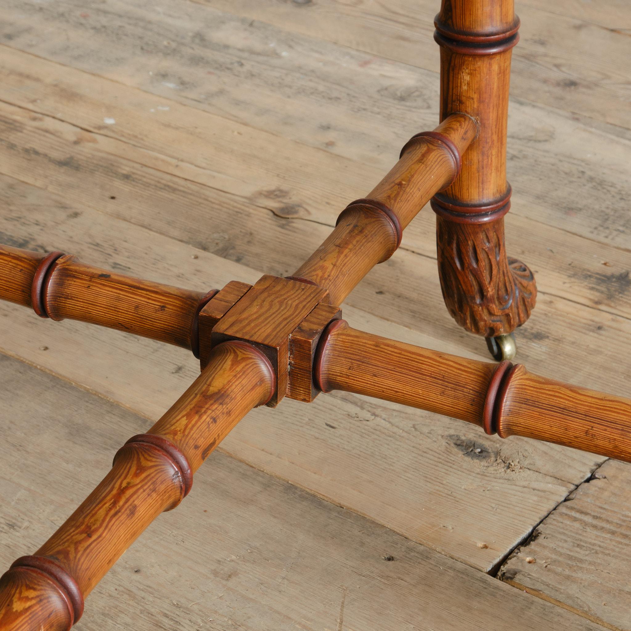 Howard and Sons Faux Bamboo Pine Centre Table 4