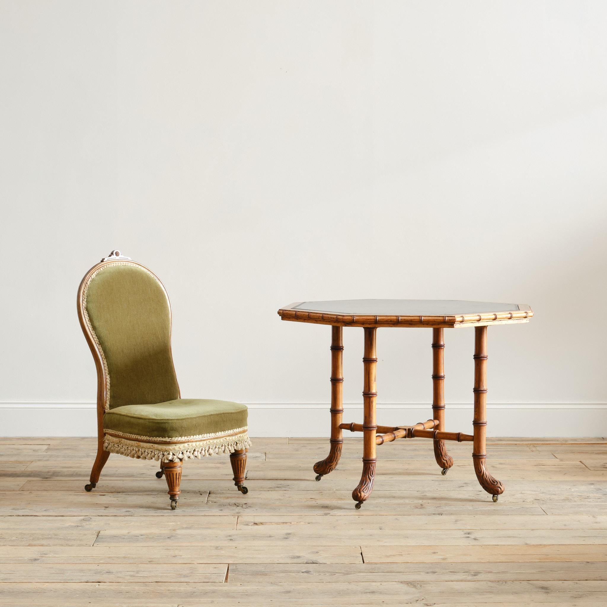 Howard and Sons Faux Bamboo Pine Centre Table 10