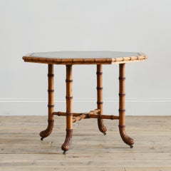 Tavolo da centro in finto bambù di pino Howard and Sons