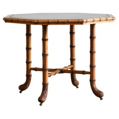 Howard and Sons Faux Bamboo Pine Centre Table