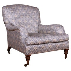 19th Century Howard and Sons Grafton Library Armchair
