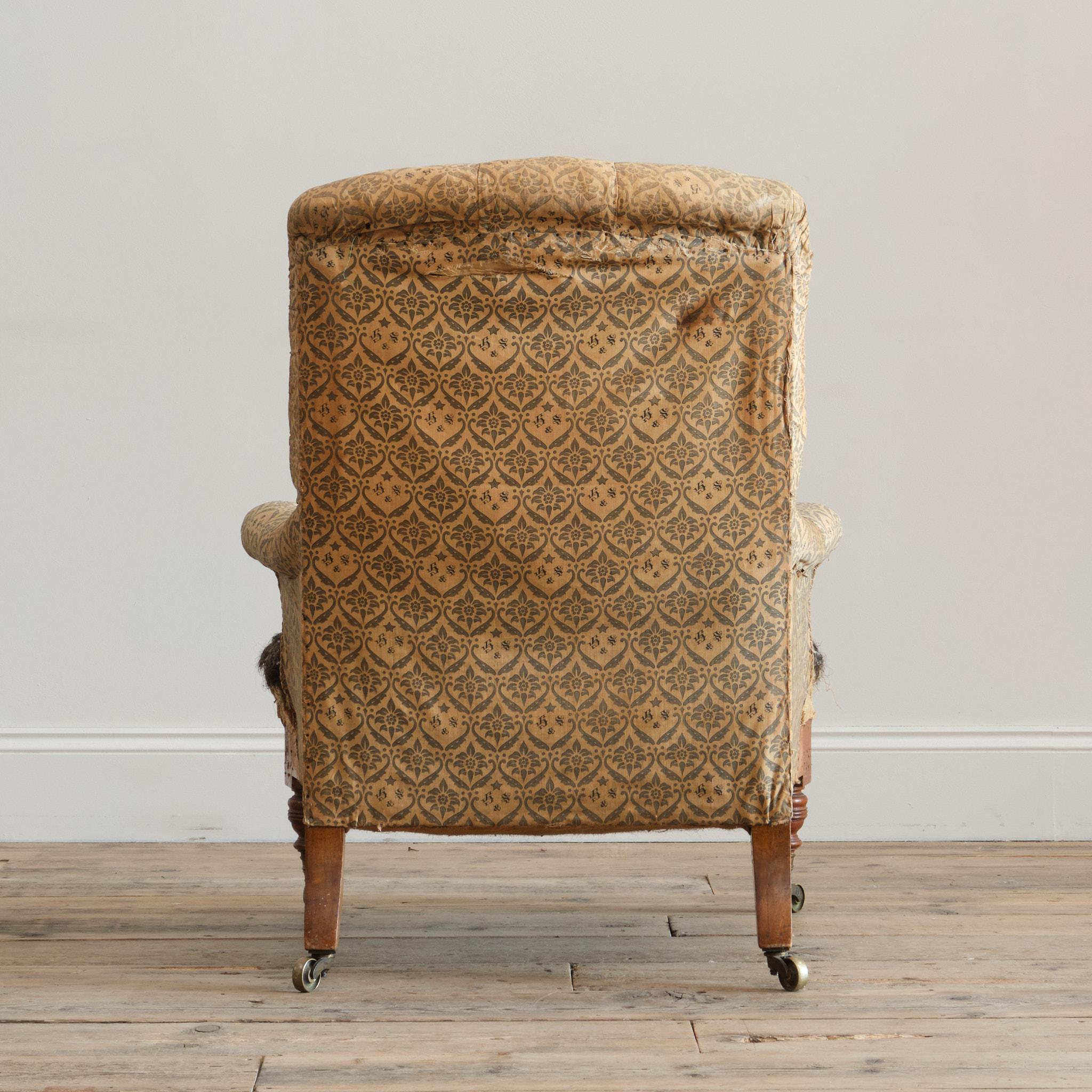 20th Century Howard and Sons 'Hammond' Armchair For Sale