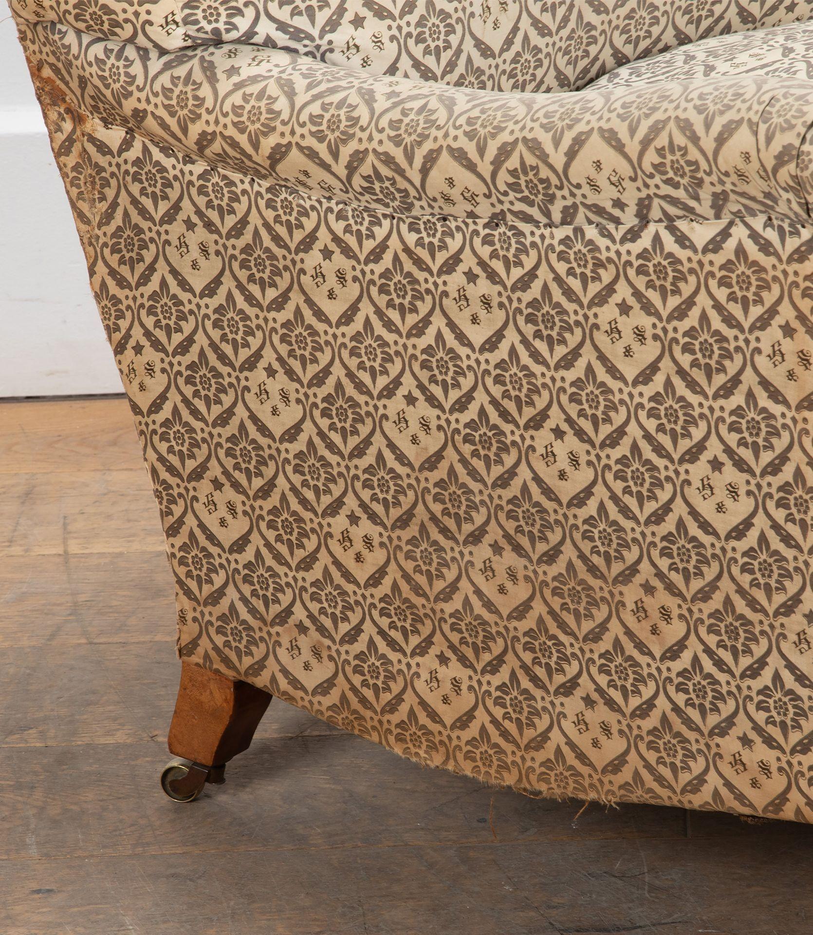 Fabric Howard and Sons ‘Harley’ Armchair For Sale