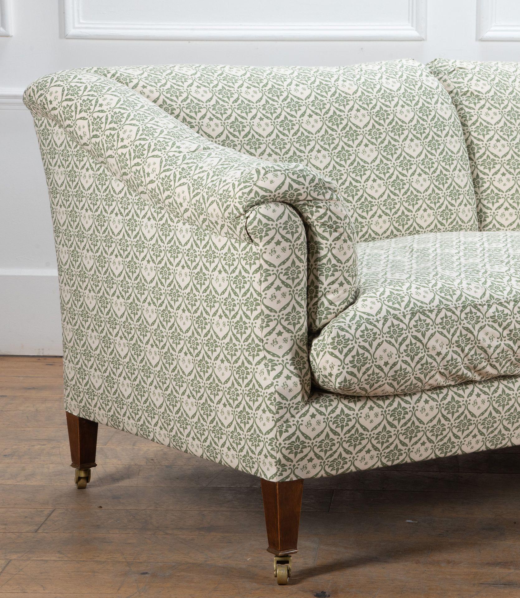 Mid-20th Century Howard and Sons ‘Large Beckett’ Sofa