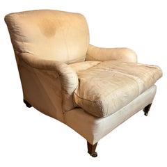 Howard and Sons Ltd Antique English Ivor Model Armchair
