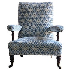 Used Howard and Sons Open Armchair 19th Century England Circa 1860