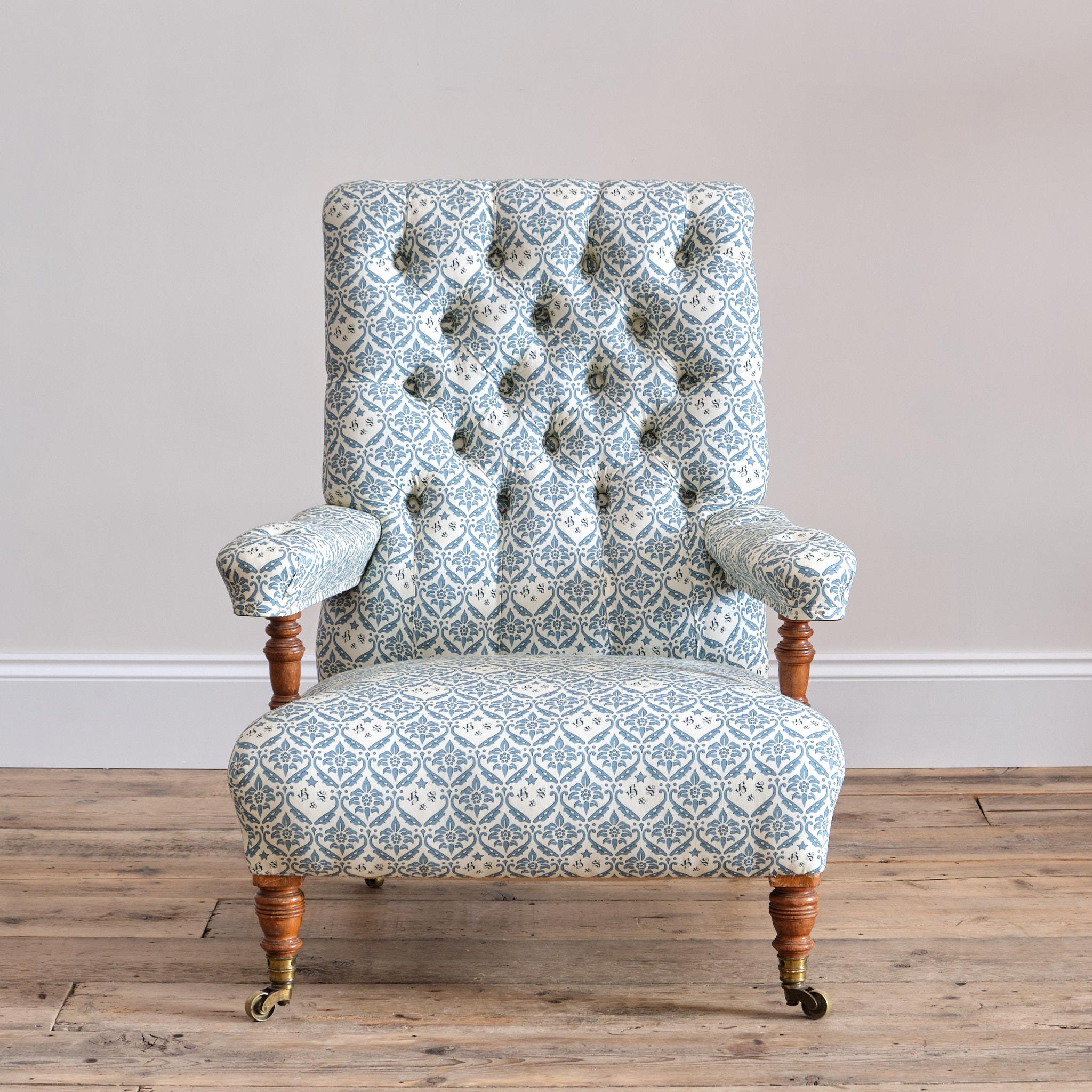 British Howard and sons open armchair