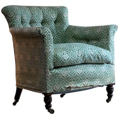 Howard and Sons ‘Woodstock’ Armchair Bergère 19th Century, circa 1890