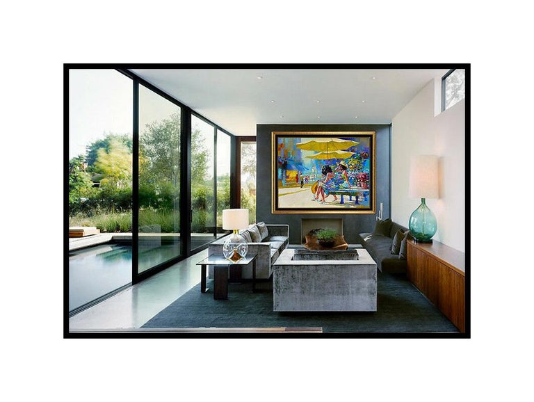 Howard Behrens Howard Behrens Large Original Oil Painting on Canvas