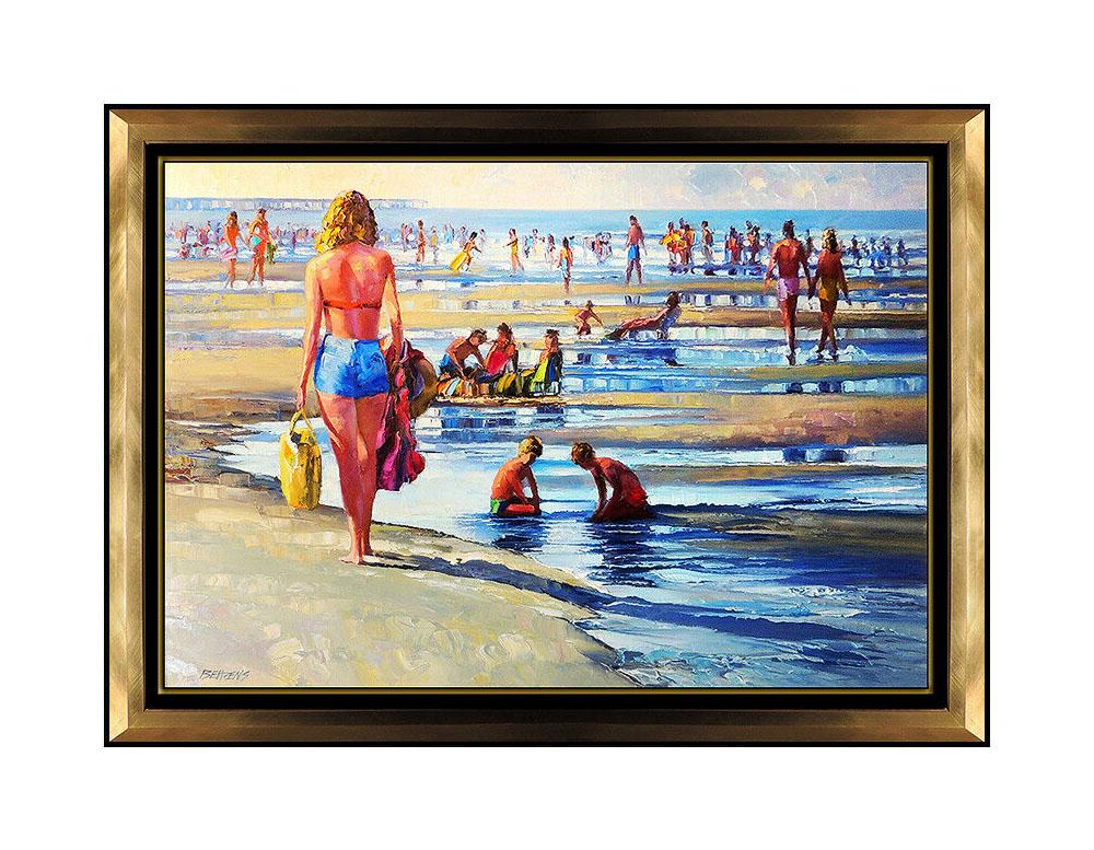 Howard Behrens Authentic & Large All Original Oil Painting on Canvas, Professionally Custom Framed and listed with the Submit Best Offer option

Accepting Offers Now: The item up for sale is a spectacular and bold Oil Painting on Canvas by Legendary