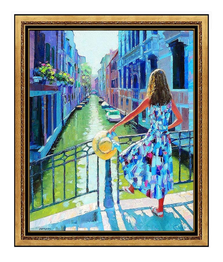 Howard Behrens Howard Behrens Original Oil Painting On Canvas Large