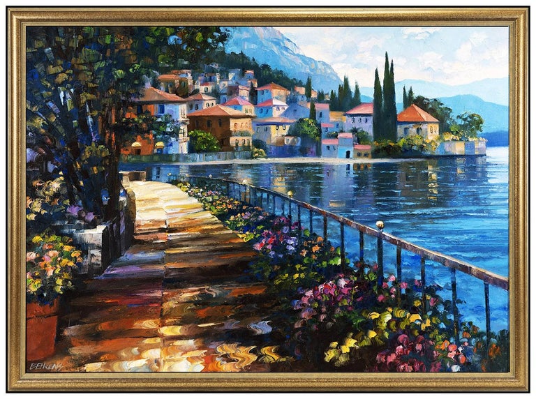 Howard Behrens Howard Behrens Original Oil Painting On Canvas Large