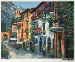 Behrens - "Village Hideaway" 2006, Hand Embellished Print, Limited Edition