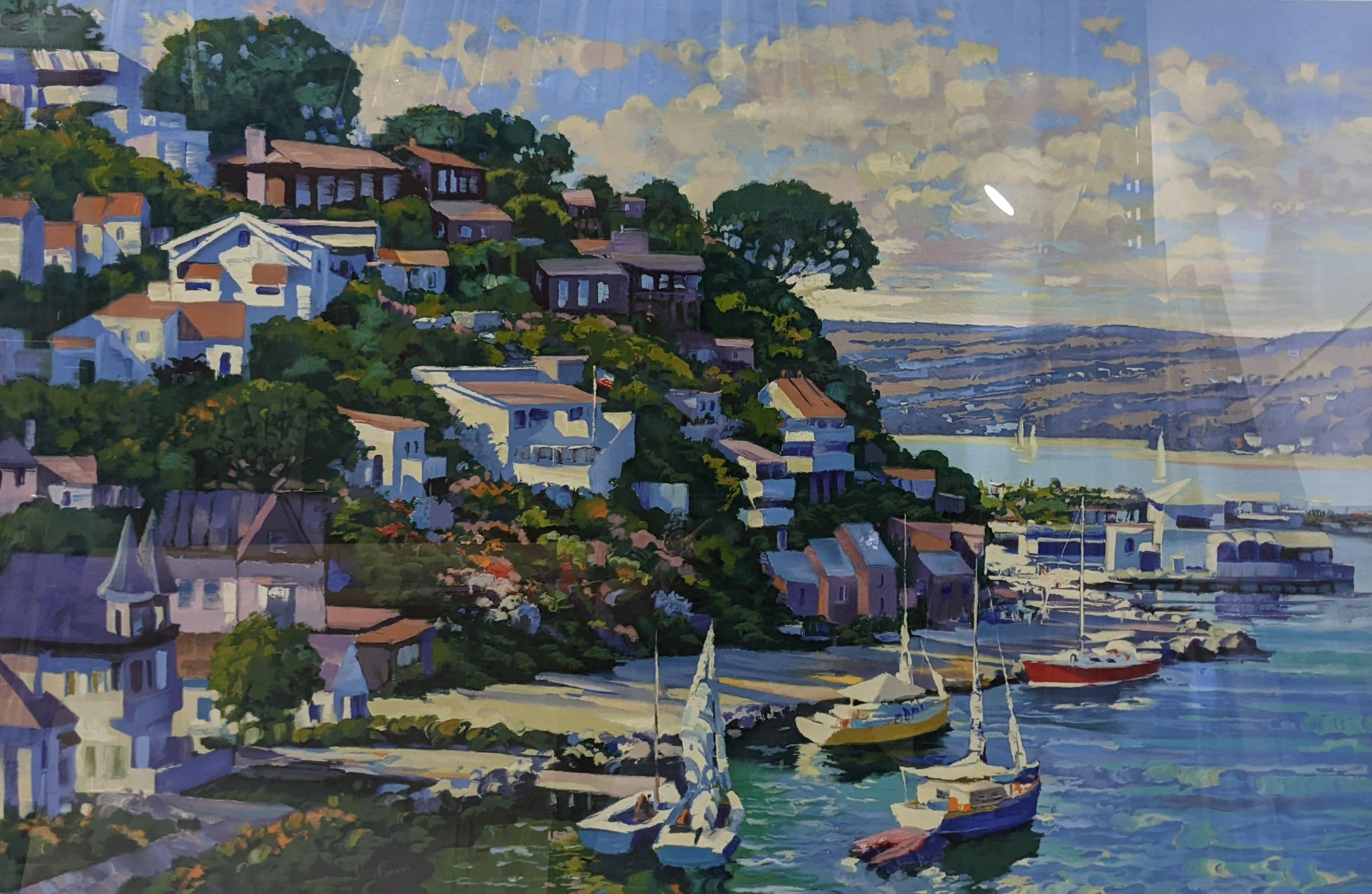 Landscape Print de Howard Behrens - Costa