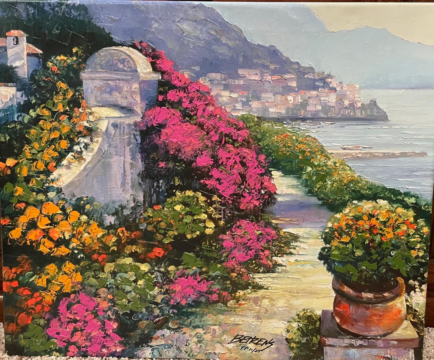 Howard Behrens Landscape Print - Near Amalfi