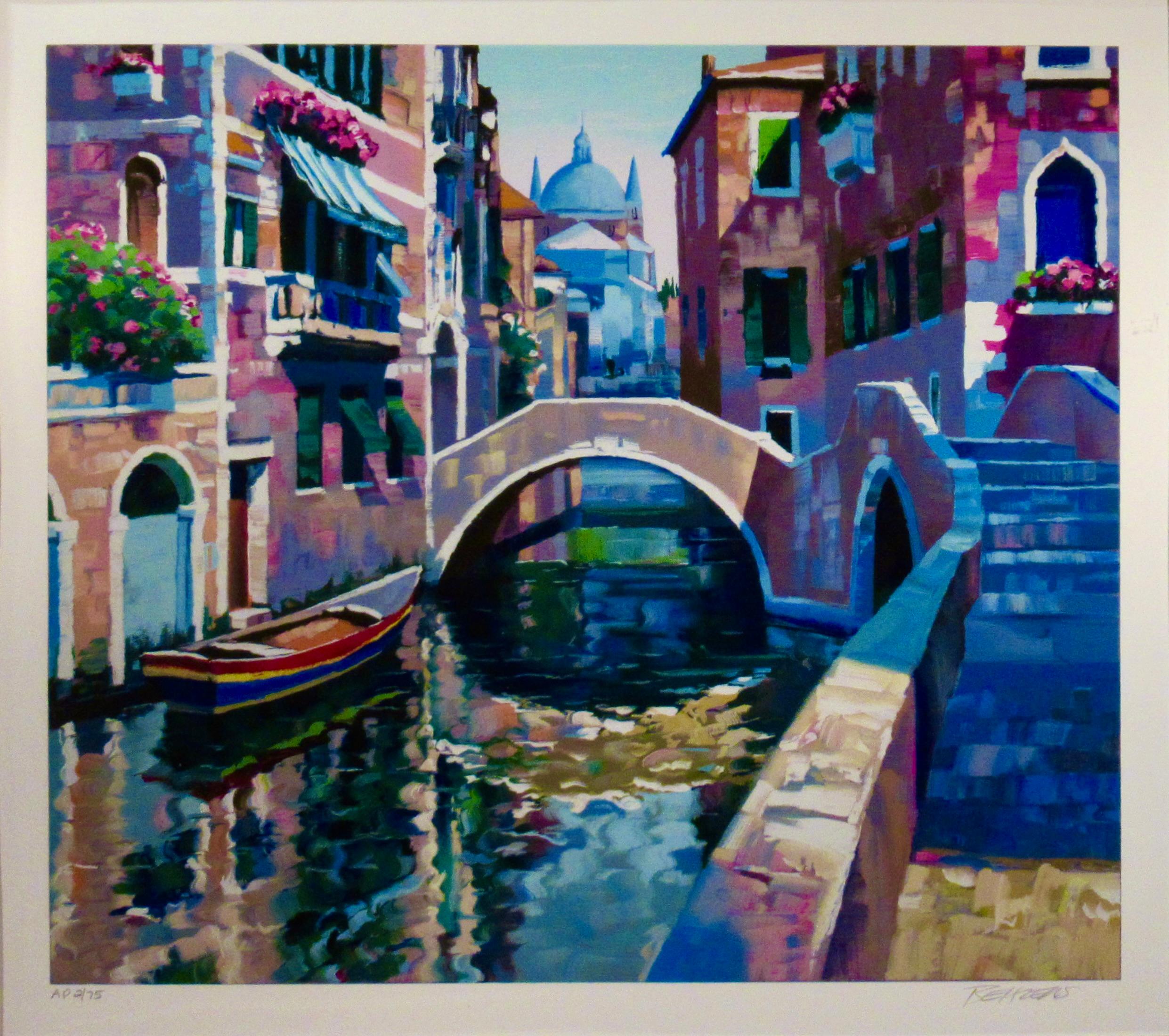 Reflections de Venise - Print de Howard Behrens